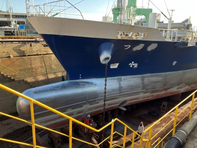 つるぎ　ドック中